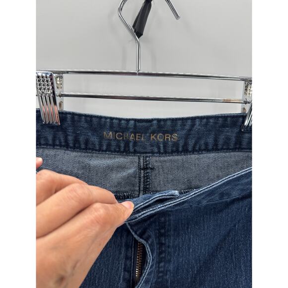 Vintage true Y2K dark wash flare jeans size 22 Y2K baddie versatile - Picture 4 of 7